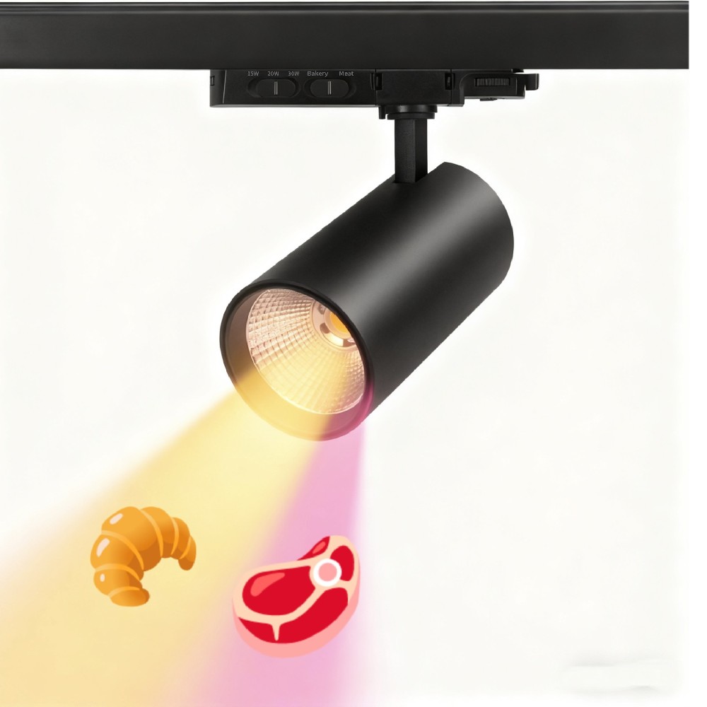 Mastering Ambiance & Efficiency: The Ultimate Guide to 2CCT Switchable Bakery & Meat Track Lights with 3POWER & Triac Dimming