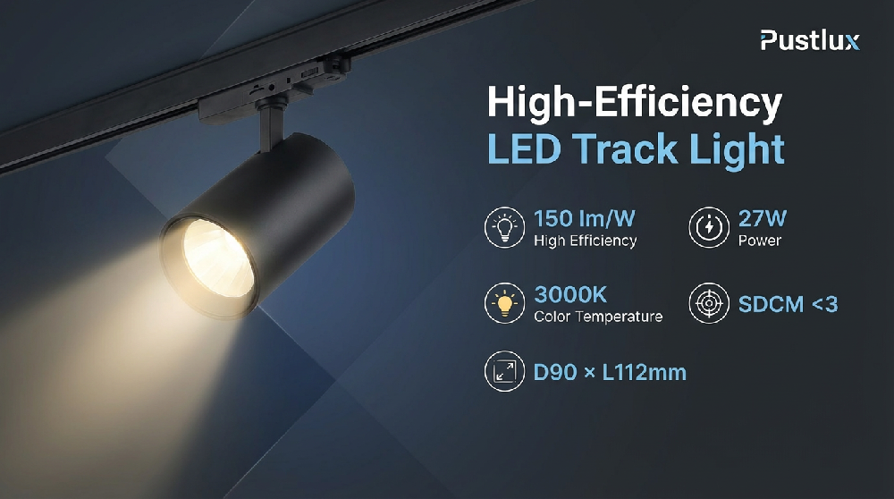OEM/ODM LED Track Light Manufacturer – Adjustable 3CCT & 3POWER Lighting Solutions