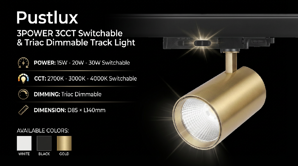 How to Choose the Perfect CCT Track Light for Your Space