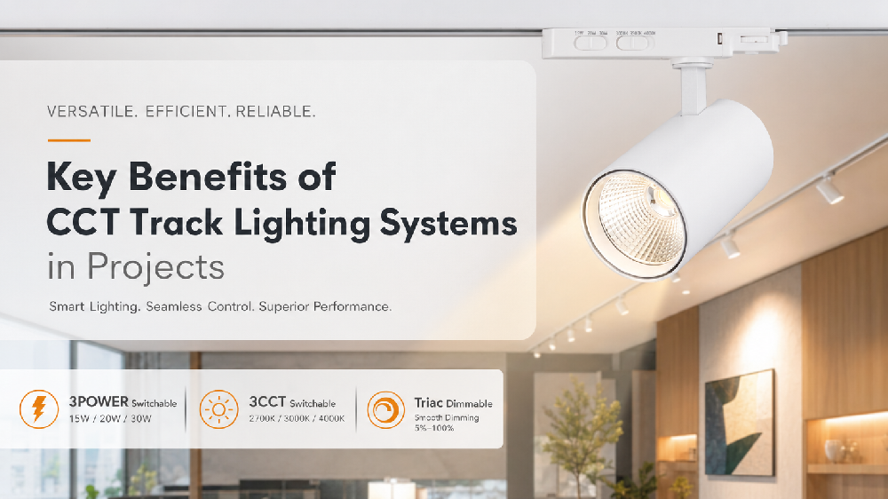 Key Benefits of CCT Track Lighting Systems in Projects: The Ultimate Guide to Flexible Illumination in 2026