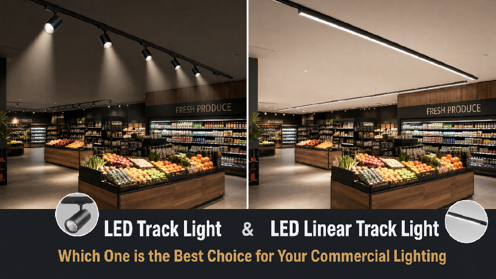 Track Light vs Linear Track Light: Which Is Better for Commercial Lighting Projects?
